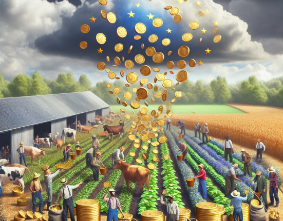 Ajutor financiar pentru agricultori zeci de milioane de euro