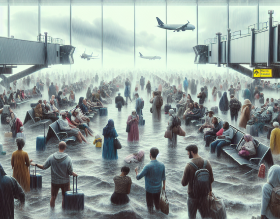 Romani blocati 24 ore pe aeroportul Dubai inundatiiistorice