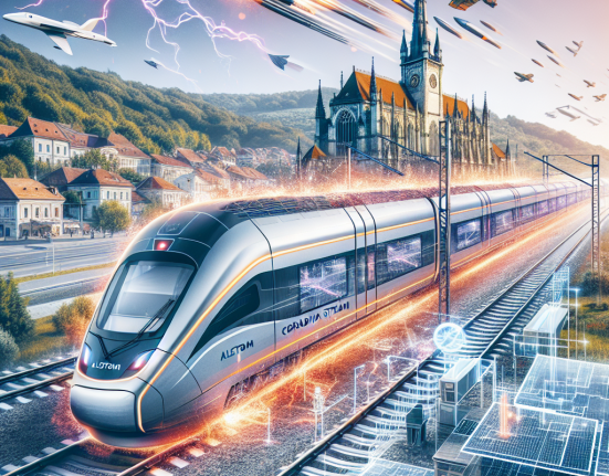 Al doilea tren electric Alstom Coradia Stream a ajuns in Romania