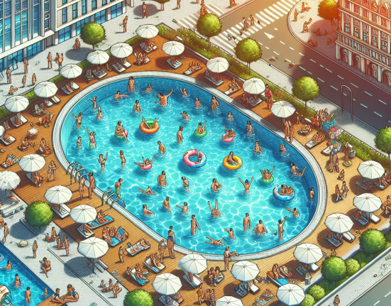 Optiuni de petrecere a unei zile la piscina in Bucuresti