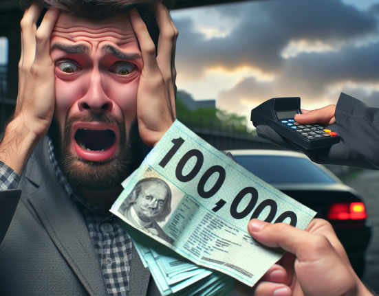 Amenda de 100.000 de lei pentru un sofer din Bucuresti