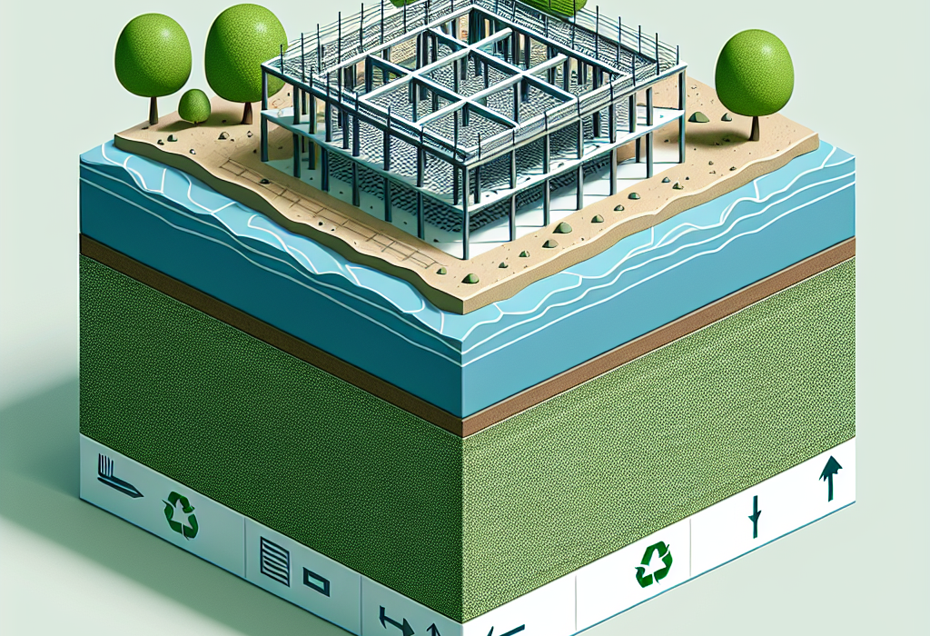 Foundation fara beton construita si refolosibila intr o zi
