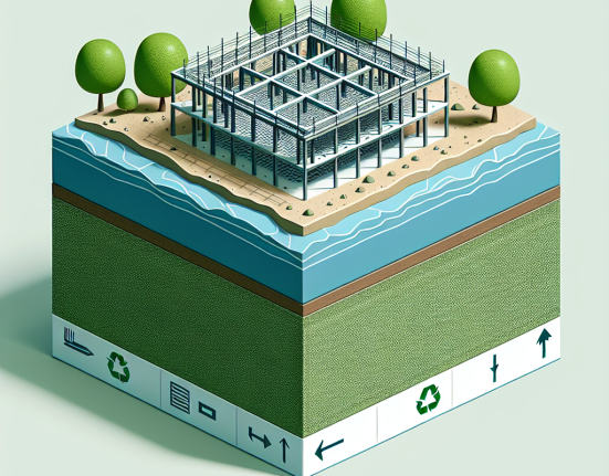Foundation fara beton construita si refolosibila intr o zi