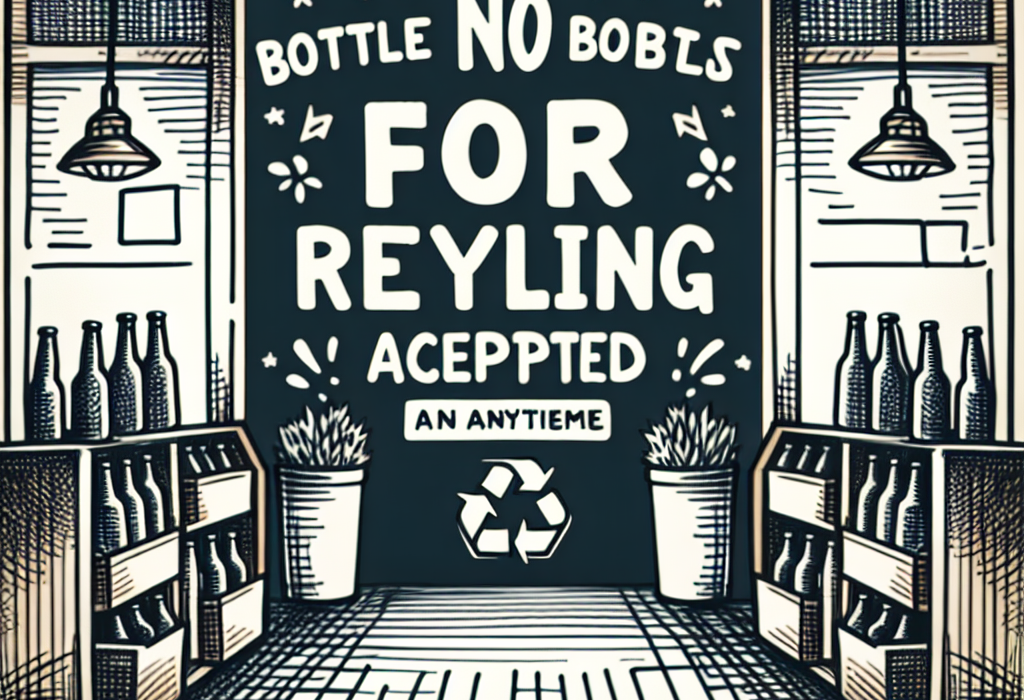 Magazinul nu accepta sticle pentru reciclare la orice ora