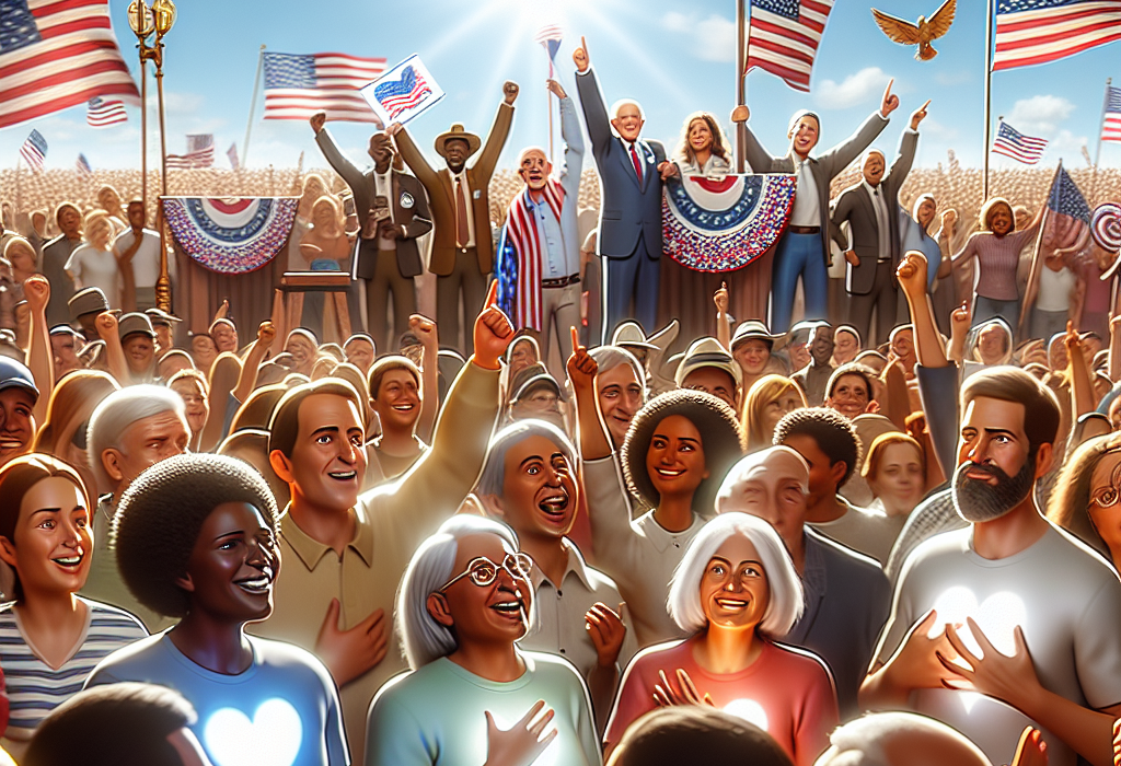 Sustinatorii democrati sunt mandri de performanta lui Joe Biden