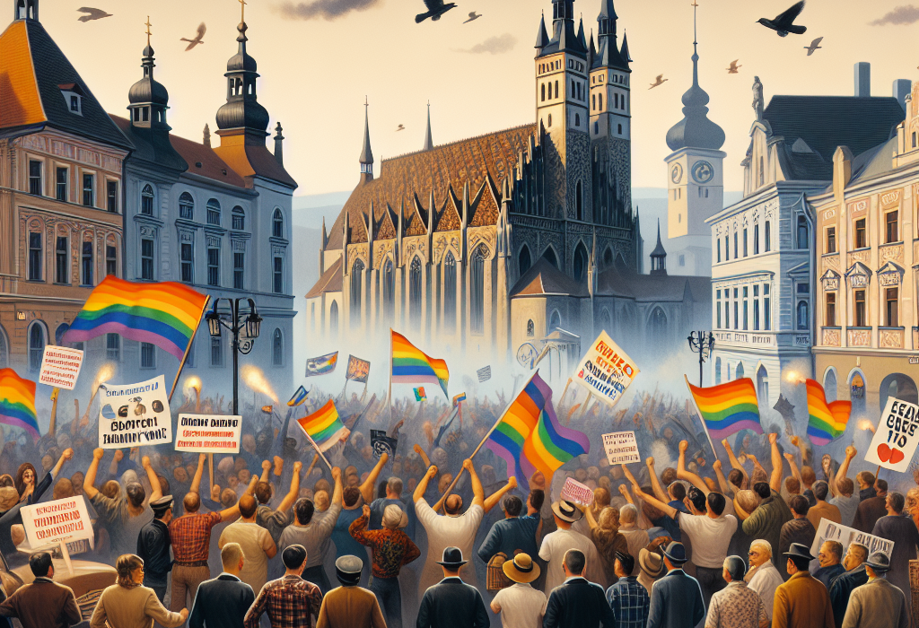 Tensiuni intre LGBTQ si sustinatorii familiei traditionale la Cluj