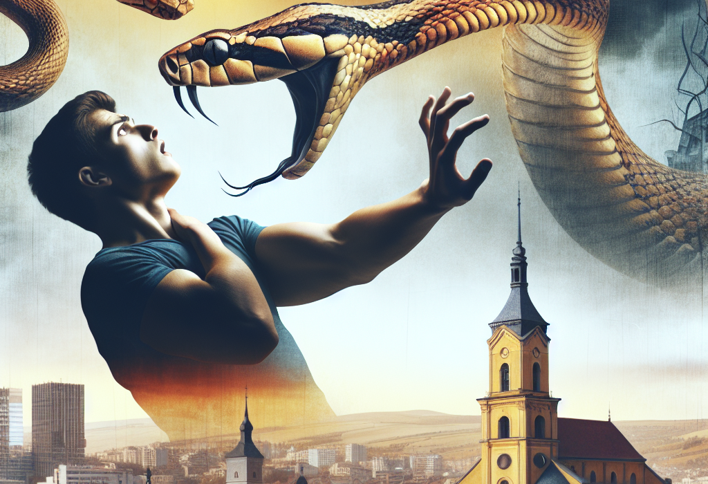 Un tanar muscat de vipera la Iasi