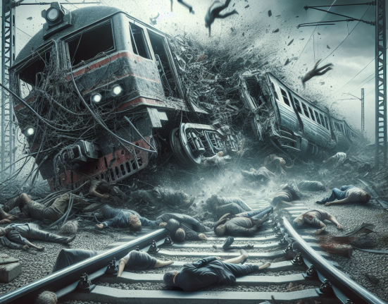 15 de persoane ranite intr un accident de tren