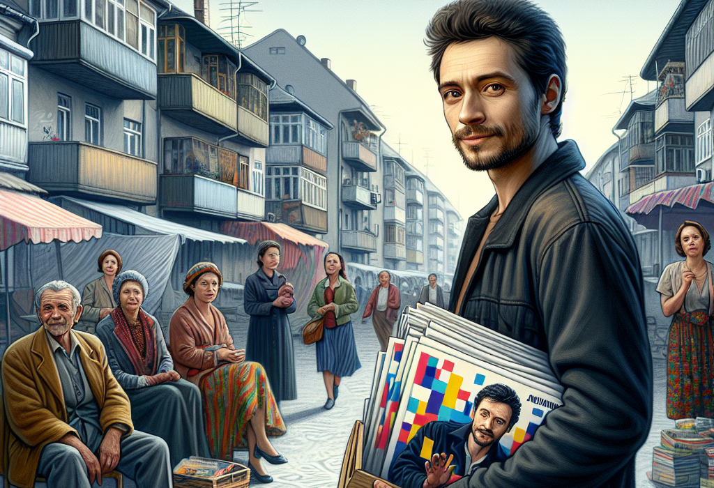 Amar se intoarce la Rahova sa si promoveze filmul