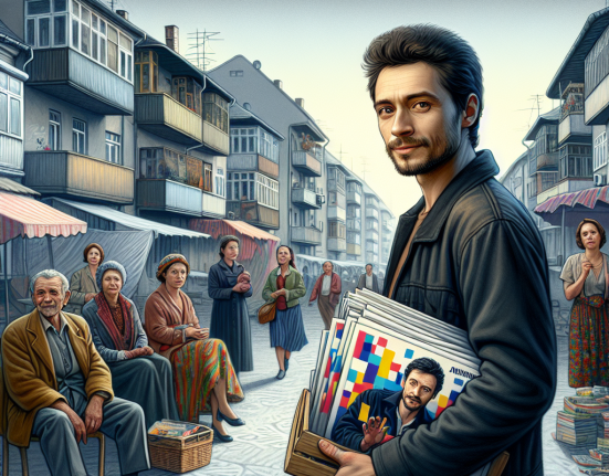 Amar se intoarce la Rahova sa si promoveze filmul