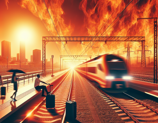 CFR a redus viteza trenurilor din cauza caniculei. Recomandarile companiei pentru calatori