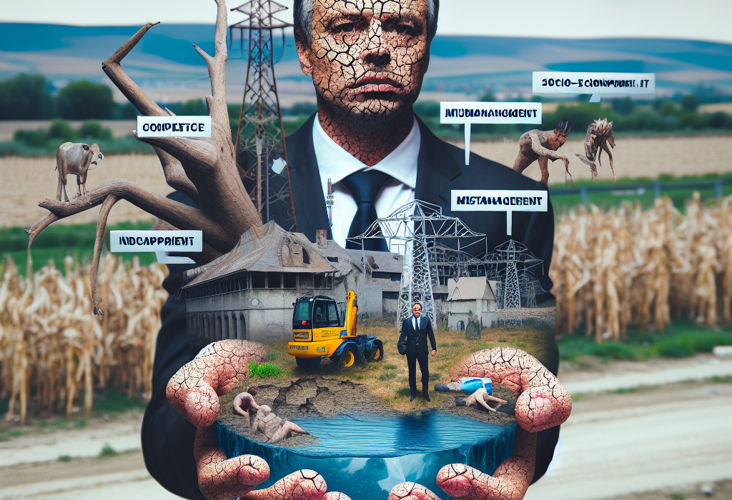 Criza apelor din Slanic Prahova Incompetenta Prefectului si Salrom