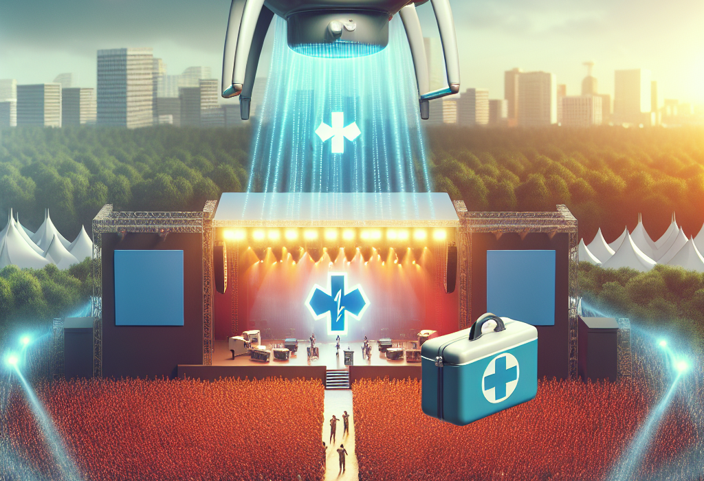 MedLife foloseste dronele pentru transportul analizelor BTS la Electric Castle
