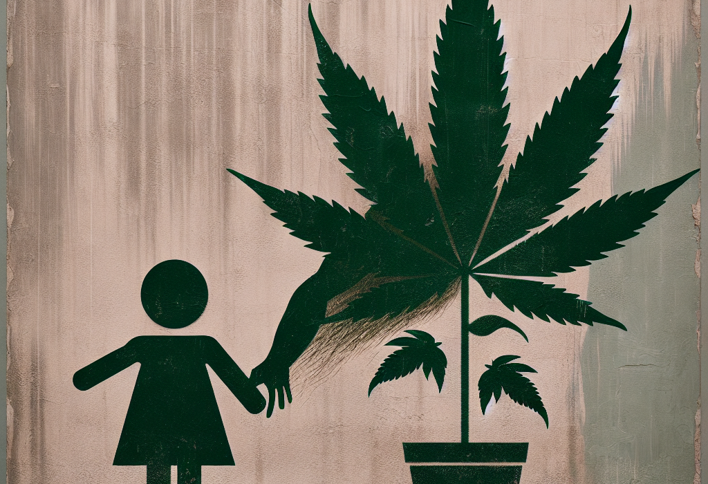 O fetita de 3 ani a fost drogata cu marijuana