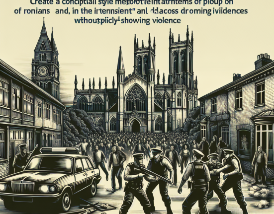 Romanii s au batut cu politistii in Leeds