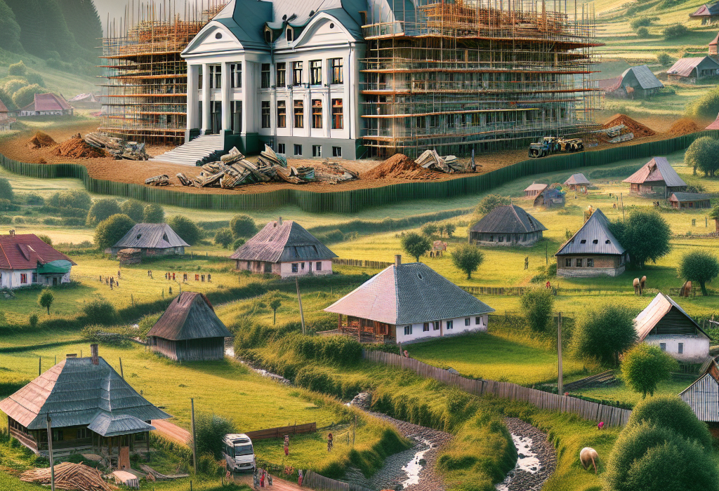 Satul din Romania unde Ministerul Educatiei construieste o scoala noua