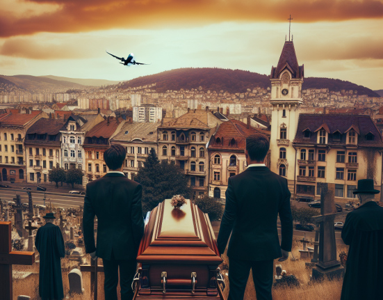 Scandal pe inmormantarea dentistului ucis in Braila