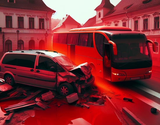 Accident grav intre microbuz si autocar la Cernavoda. Planul Rosu de Interventie activat