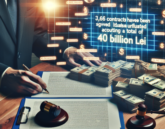 Adrian Vestea Semnate 3.616 contracte de 40 miliarde lei