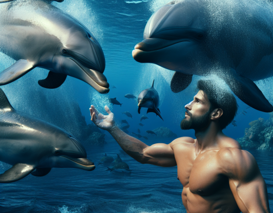 Ciuca vrea sa fie asociat cu un delfin pentru ca ii place sa stea in apa