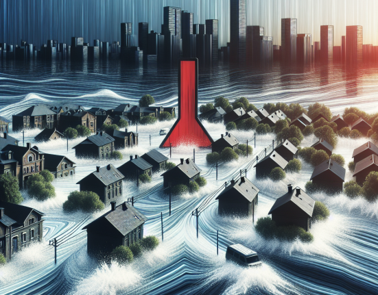 Ploaie record si inundatii in Mangalia cod rosu