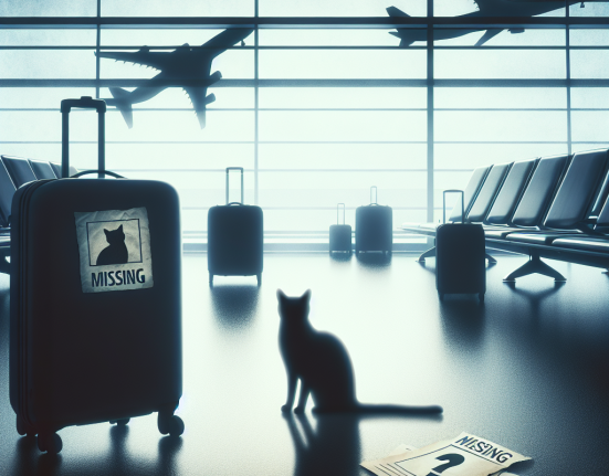 Vasi pisica mascota a Aeroportului Otopeni a disparut