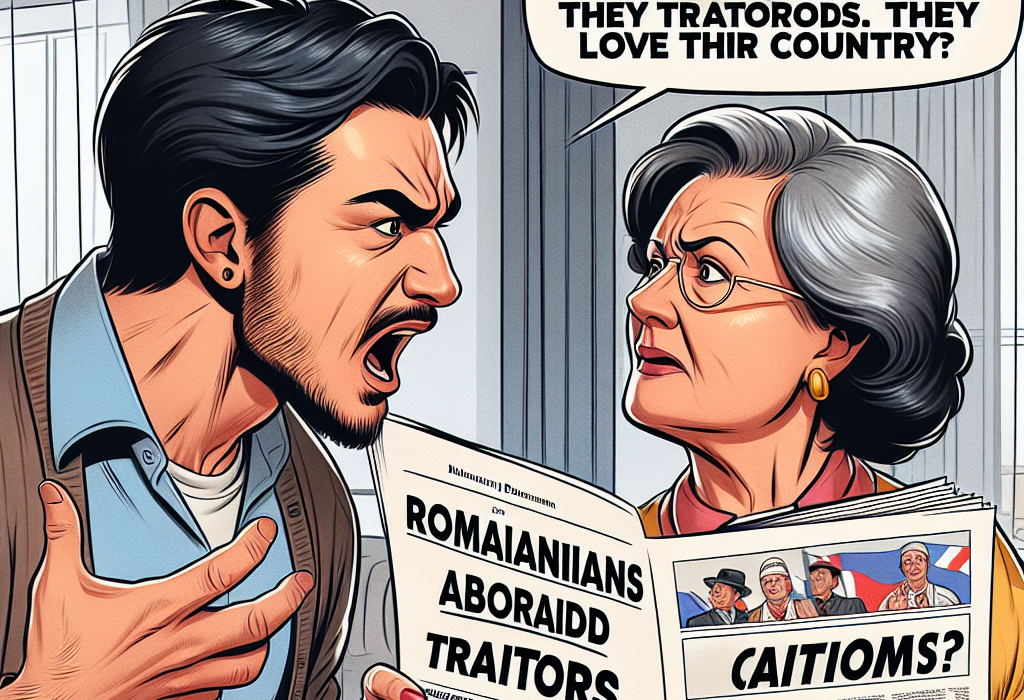 Gheorghe Carciu atac la adresa Elenei Lasconi „Nu ii numiti tradatori pe romanii din diaspora. Ei isi iubesc tara Gheorghe Carciu critica Elena Lasconi pentru etichetarea romanilor din diaspora