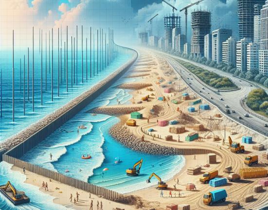 Plaja din Costinesti va fi modificata ca Mamaia 5 diguri vor fi construite