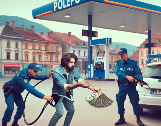 In Timisoara influencerul plateste toate plinurile la benzinarie.ouvrieremeLa interventia politiei