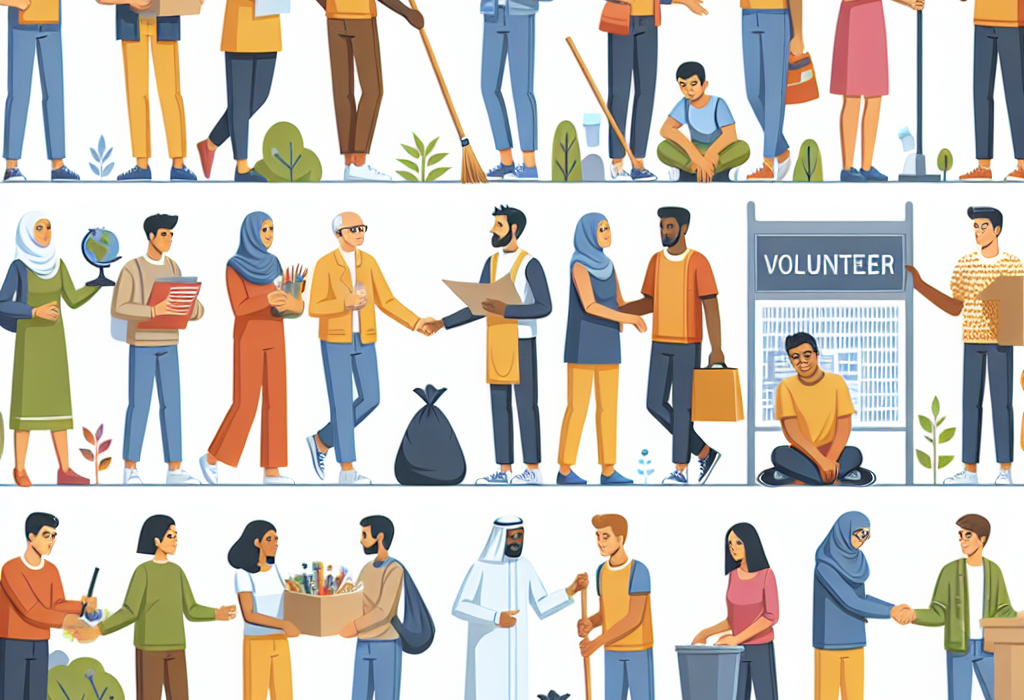 Prin participarea la programele de voluntariat dedicate tinerilor