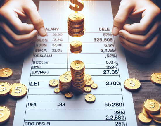 Salariul brut este de 5.700 lei reducerea taxarii cu 5 inseamna o economie de 285 lei pentru romani