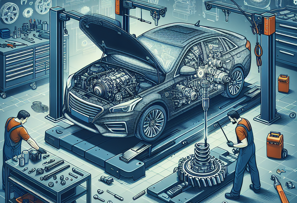 Service auto specializat in reparatii transmisii automate