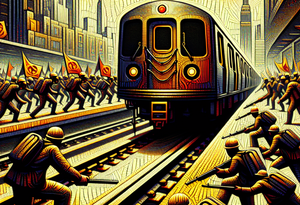 Sindicatul ameninta cu greva generala la metrou
