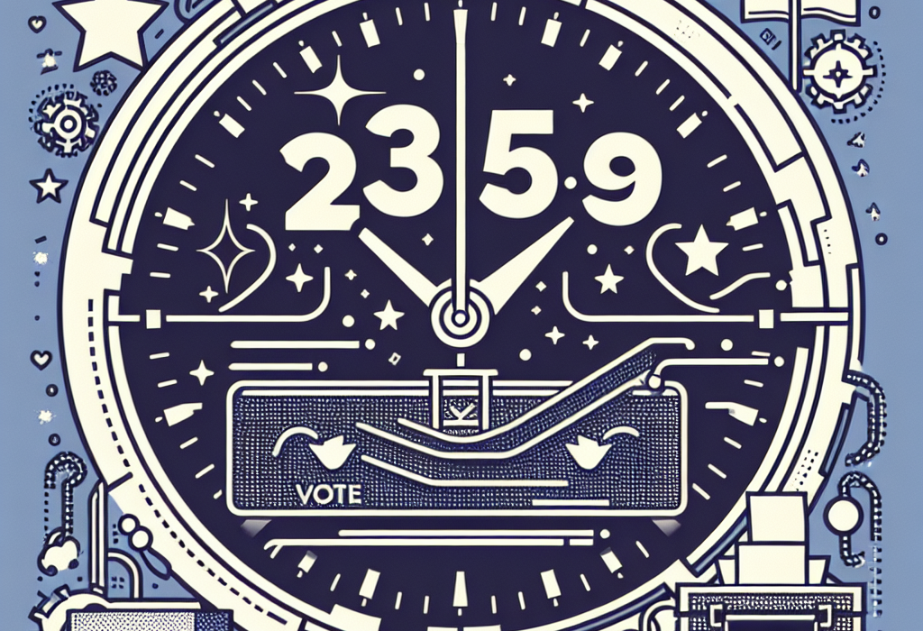 Votarea va fi prelungita pana la ora 2359