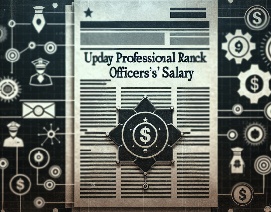 Actualizari privind salariul politistilor de grad profesional