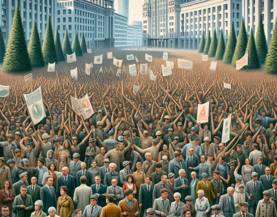 Protest al silvicultorilor in Piata Victoriei Modificarea Legii pensiilor