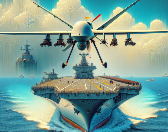 Succes pentru drona Bayraktar TB3 pe nava TCG Anadolu