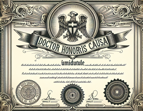 Valentin Norbert Tarus a primit titlul de Doctor Honoris Causa