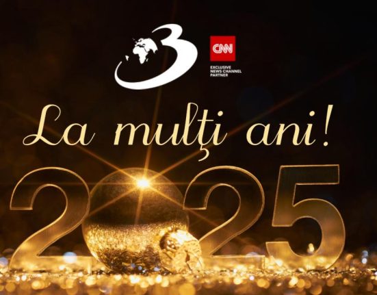 Antena 3 CNN va ureaza un An Nou fericit