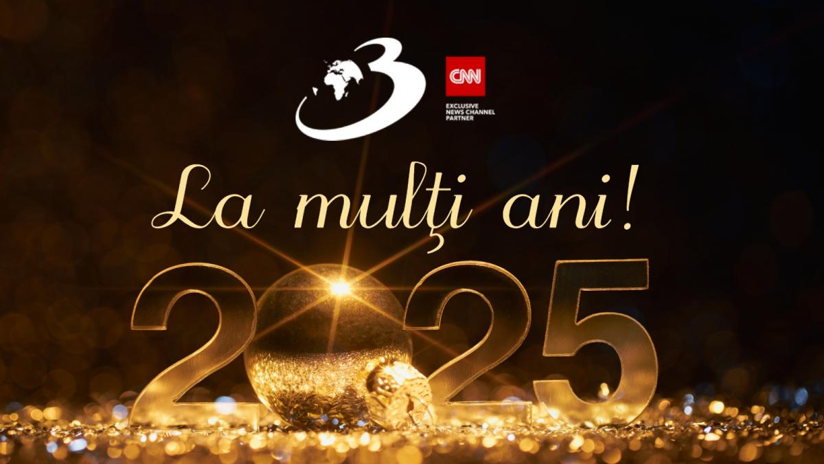 Antena 3 CNN va ureaza un An Nou fericit