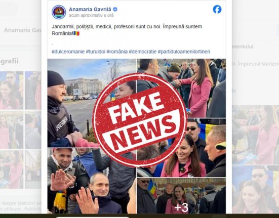 Cum manipuleaza presedinta POT ameninta un jandarm dar pe Facebook pretinde sprijinul lui pentru ea si Georgescu