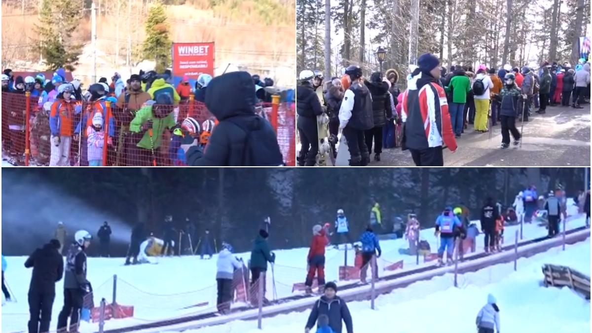 Partiile sunt arhipline turistii blocheaza si mai mult statiunile