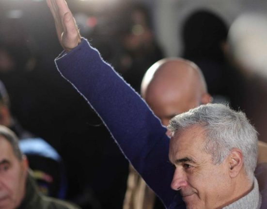 Calin Georgescu a facut salutul nazist la Parchet