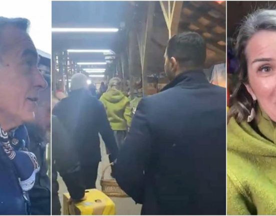 Calin Georgescu la piata cu sotia si bodyguarzii Cristela Cumparam des patrunjel mic
