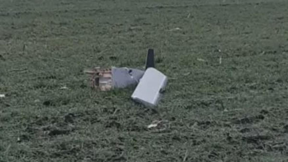 Doua drone rusesti cu explozibil au cazut in Romania