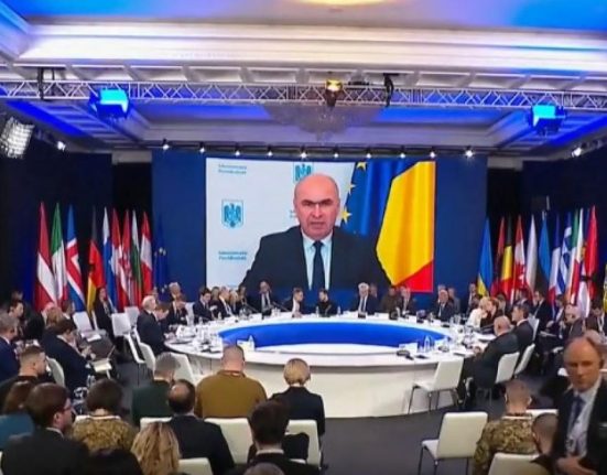 Ilie Bolojan discurs la summitul de la Kiev Ucraina si UE parte a negocierilor de pace