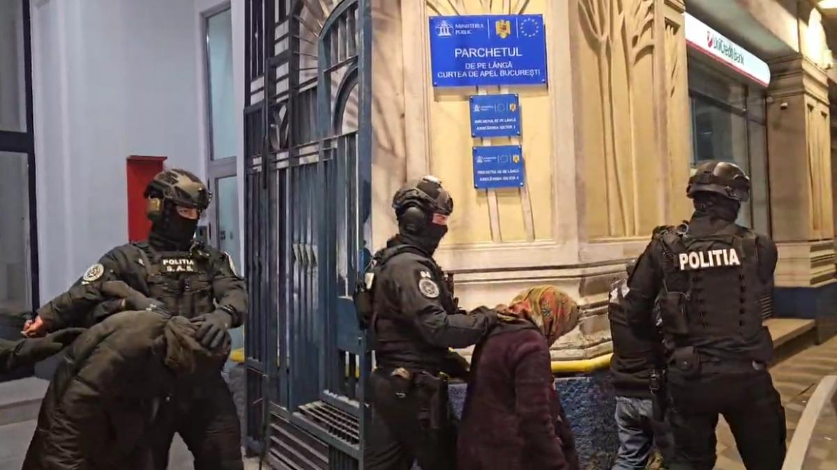 Imagini cu autorii conflictului din Urziceni Toti retinuti