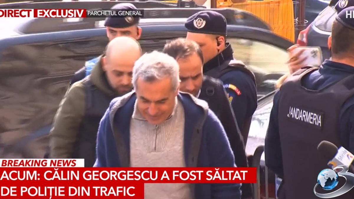 Momentul cand Calin Georgescu ajunge la Parchetul General Fara declaratii
