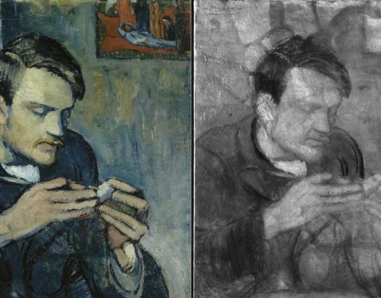 Portretul pierdut al unei femei gasit sub o pictura de Picasso