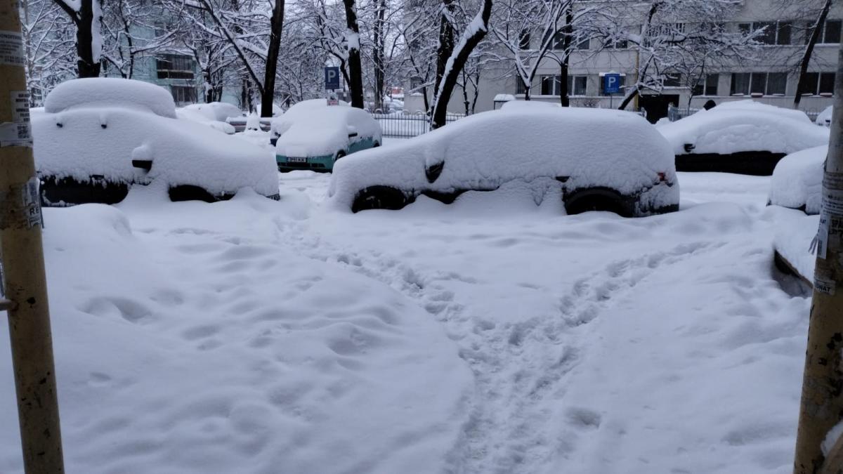 Vortex polar in Romania Zapada si ger